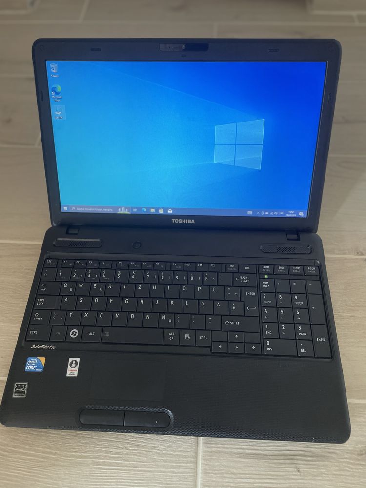 Ноутбук Toshiba Satellite Pro/Intel i3/6гб ОП/ notebook