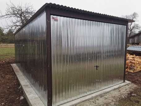 Garaże Blaszaki Garaż blaszak 3x5 Garaż blaszany 4x6 4x5 6x5 7x5 9x5