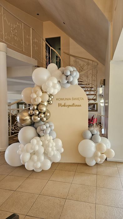 Ścianka dekoracja balony girlanda