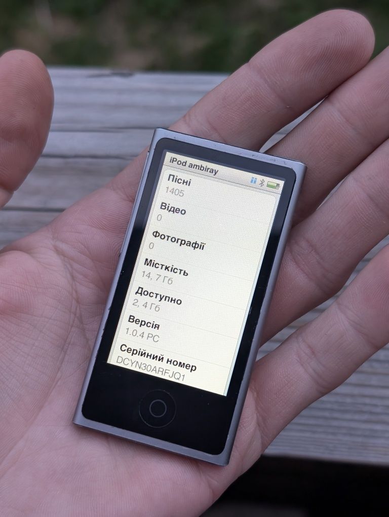 Плеєр Apple iPod Nano 7 16ГБ