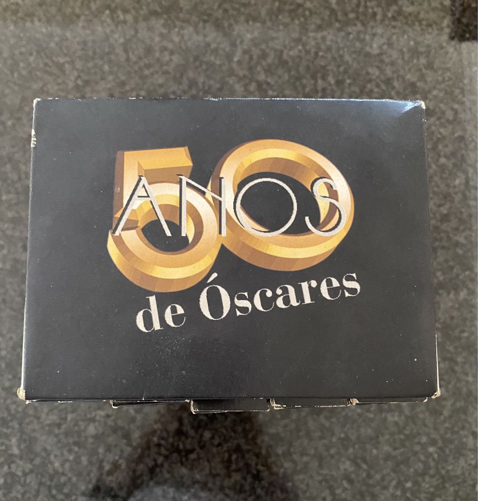 Coleção completa 5 cassetes VHS 50 Anos de Óscares