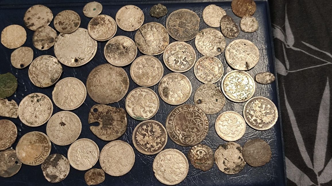 Лот середньовічних монет Срібло та низькопробне срібло