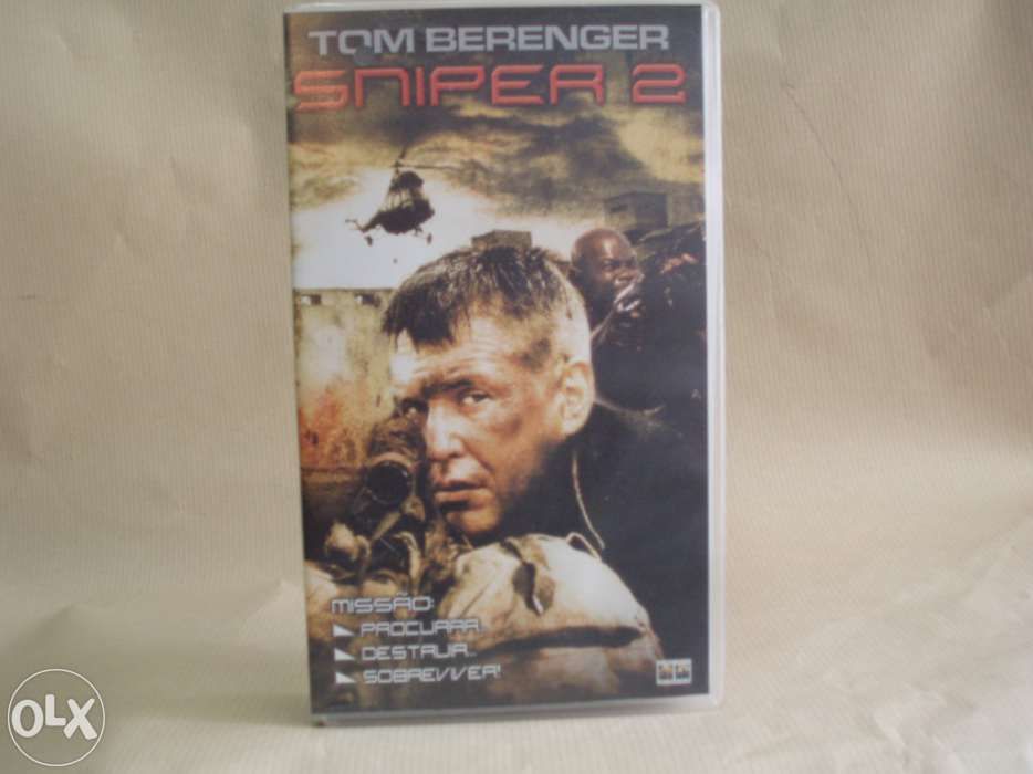 Filme vhs - sniper 2