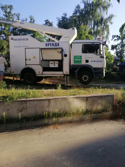Автовишка, оренда вишки, вишка 18м, 24/7 Київ і область