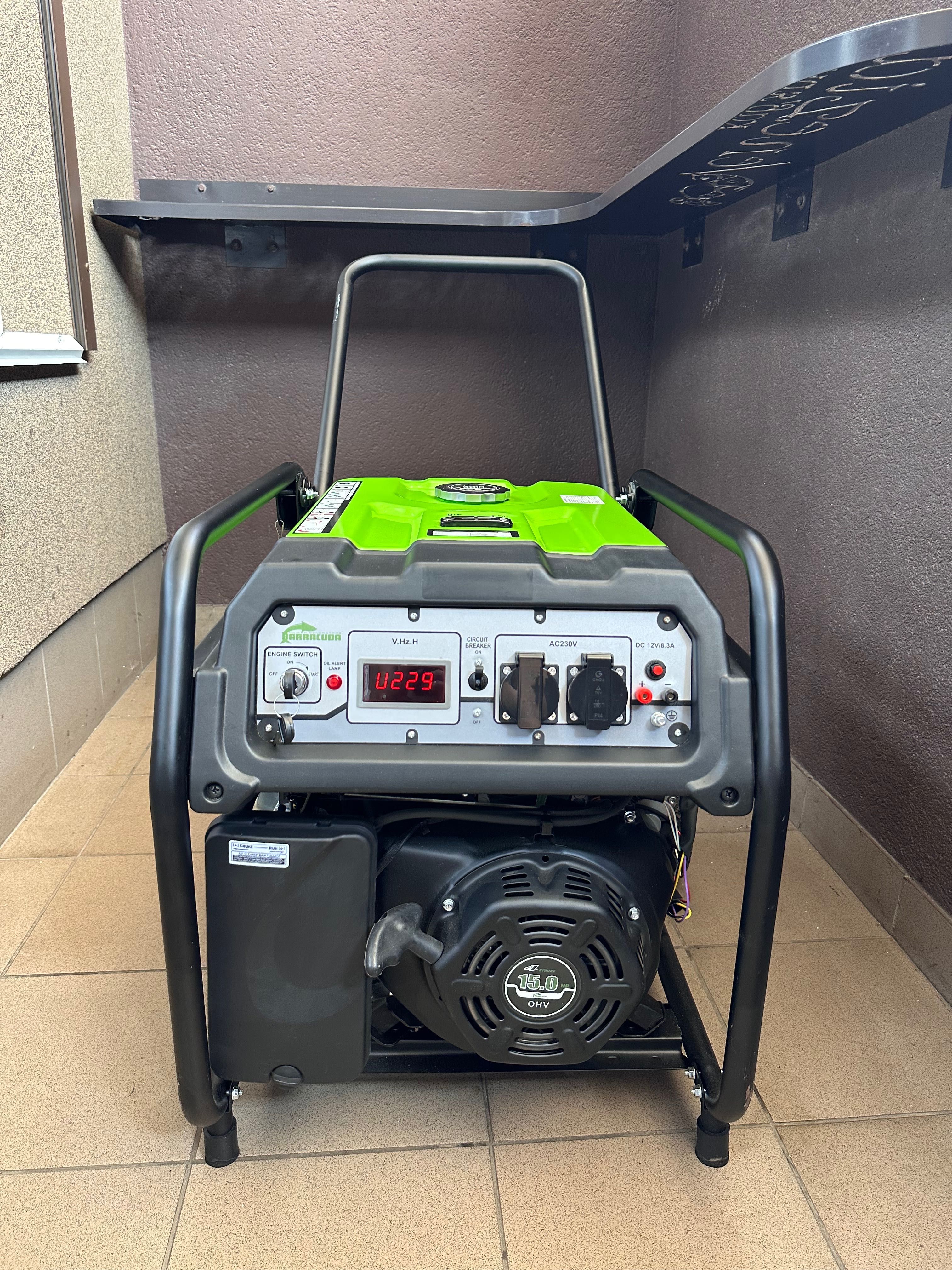 Бензиновий генератор Barracuda 7000