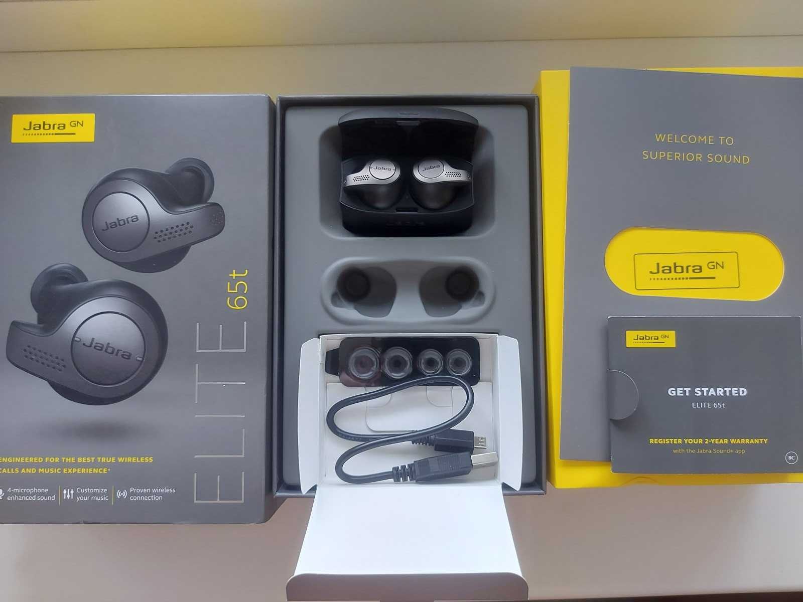 Навушники Jabra Elite 65t Earbuds Titanium Black не працюють!!