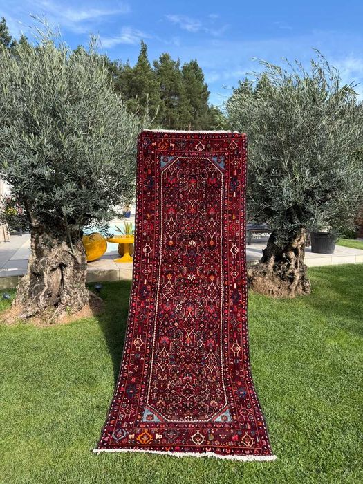 Dywan Chodnik Perski Wełniany R. Tkany Iran Hamadan 300x100 gal 12 tys
