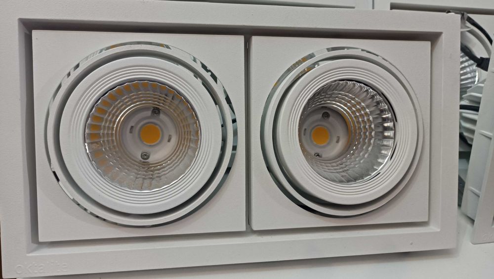 Focos de luz duplo ,5000lm