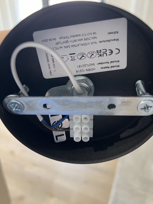 Aplique de parede novo