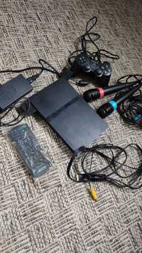 PlayStation 2 Sony z mikrofonami