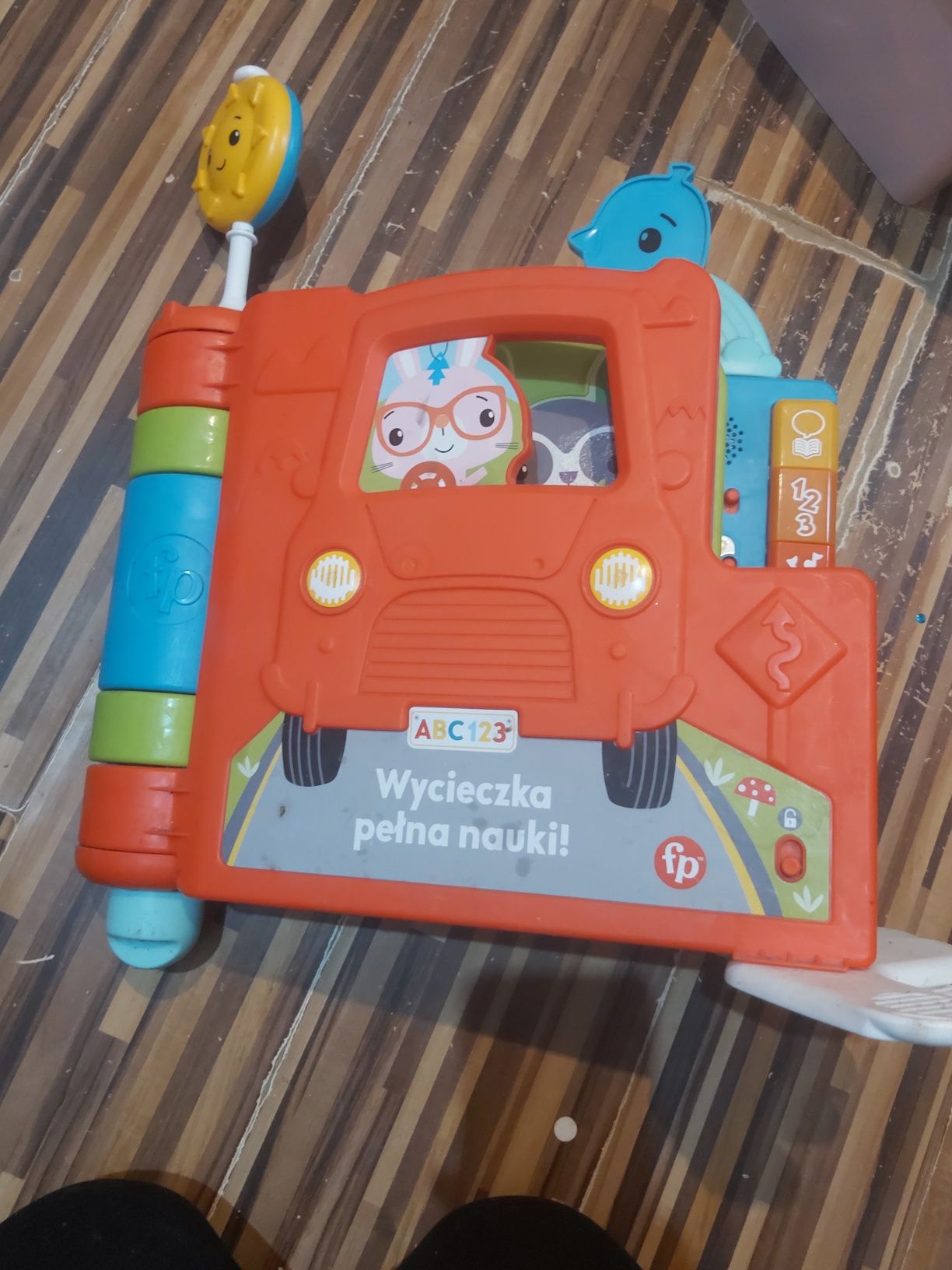 Giga książka edukacyjna Fisher price