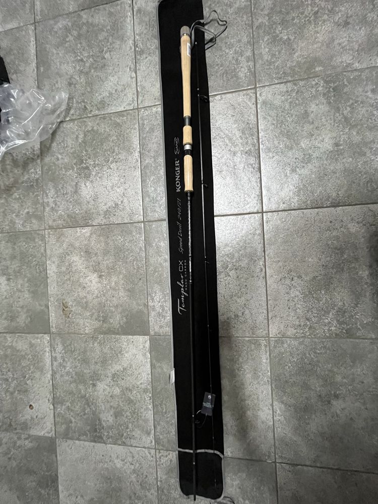Nowa wędka Konger Templar CX SPEED DEVIL 240 - 21G