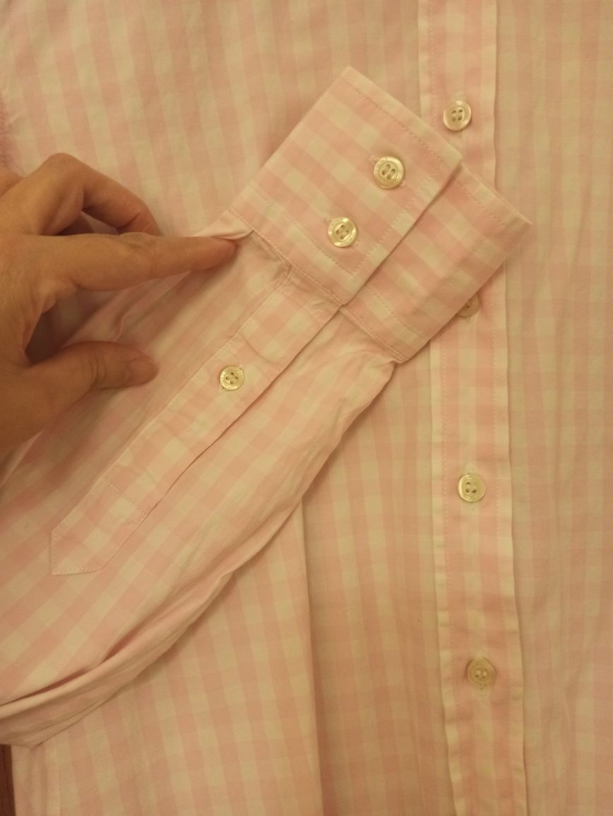 Camisa Gant - M ( rosa)