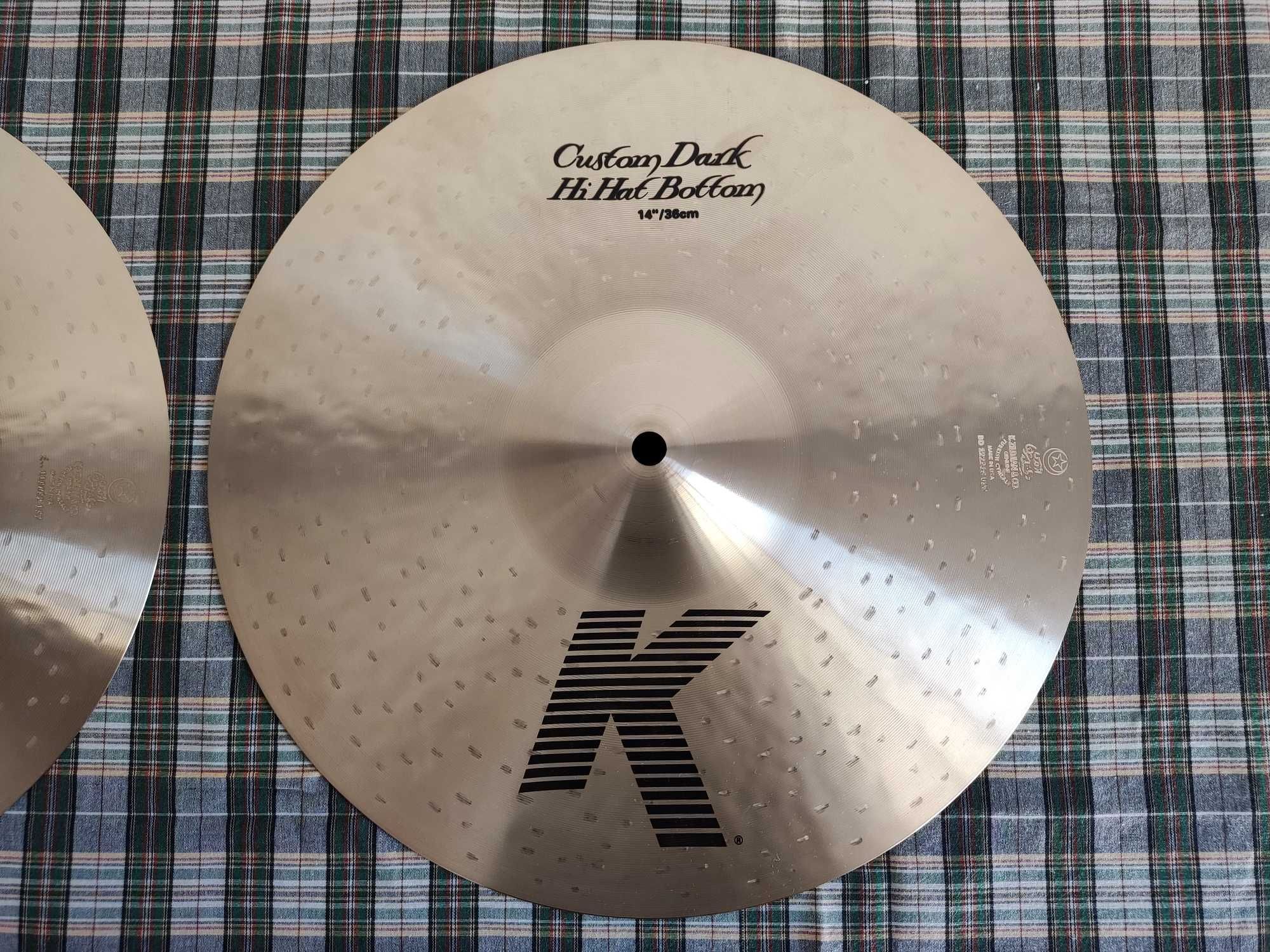 Zildjian 14" K Custom Dark Hi Hat