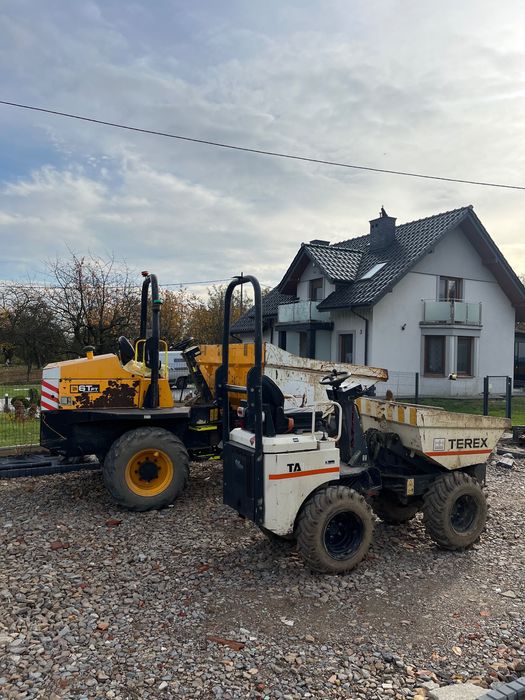 Wynajem wozidła 6 ton i 1 tona wozidło na wynajem