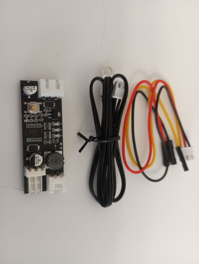 Контроллер оборотов вентилятора шим  12V 0.8A DC / HW-585
