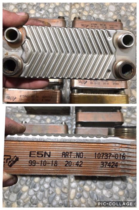 Акция! Теплообменник пластинчатый Swep E5N, E5T, Zilmet, Alfa Laval