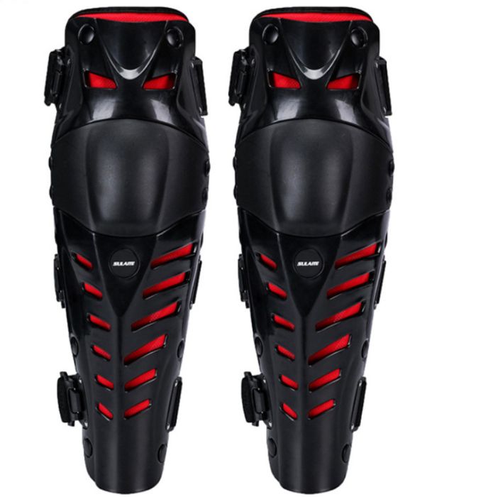 SULAITE красные ШАРНИРНЫЕ мото наколенники, защита колен, моноколеса