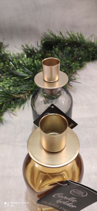 Elegancki świecznik na świecę stołową