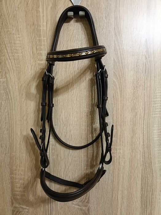 Ogłowie FULL brązowe Kingston