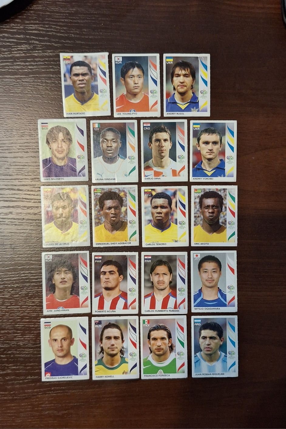 Naklejki Germany 2006 FIFA World Cup Panini