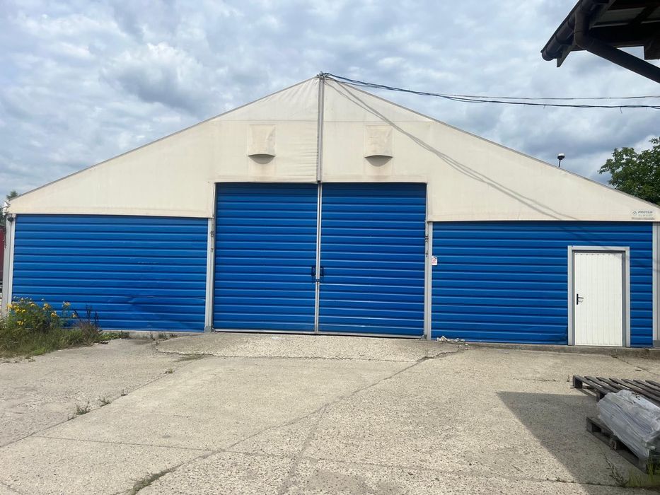 Hala magazynowa używana 15x15 konstrukcji aluminiowej /