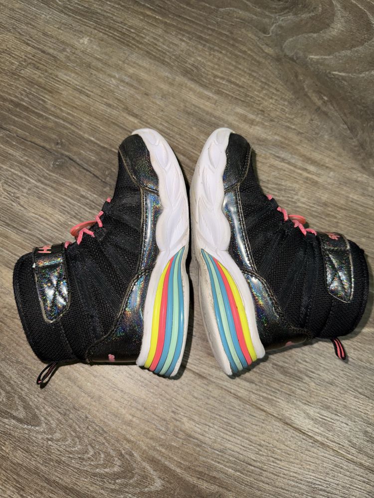 Ботинки деми Skechers 25 р. Стелька 16 см светятся