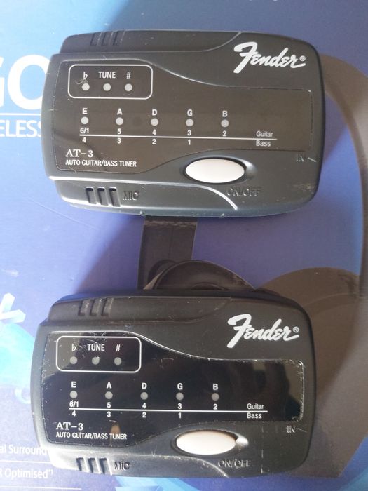 Afinadores  Fender AT - 3 -  Automatic Guitar Tuner
