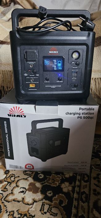 Портативна акумуляторна станція Vitals Professional PS 500qc