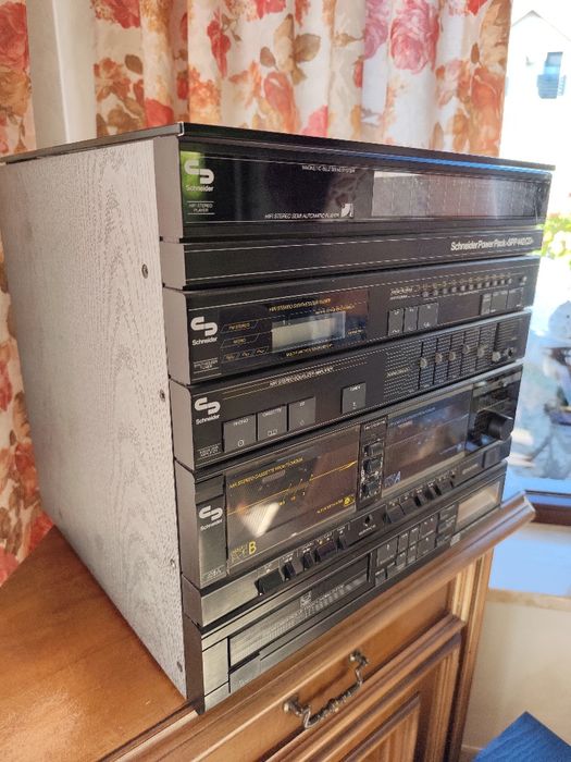 Wieża Hi-Fi Schneider Power Pack SPP 442 CD+Głosniki Unikat Klasyk