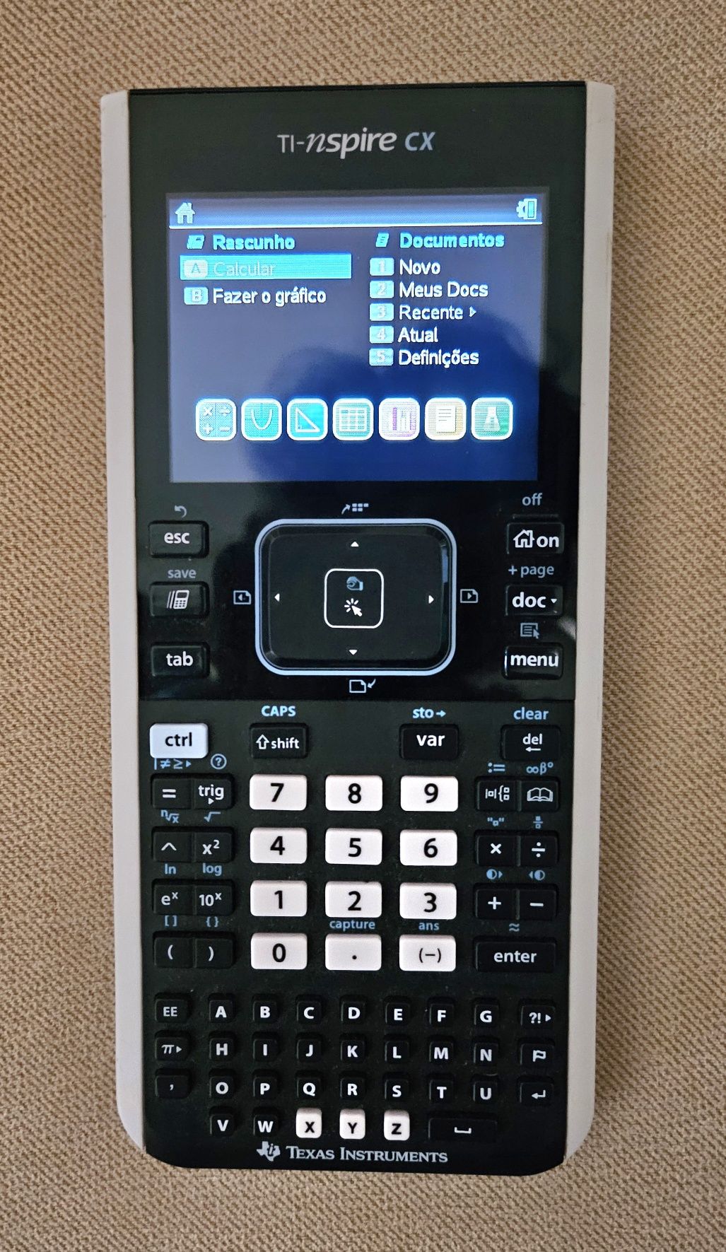 Calculadora gráfica TI-Nspire CX