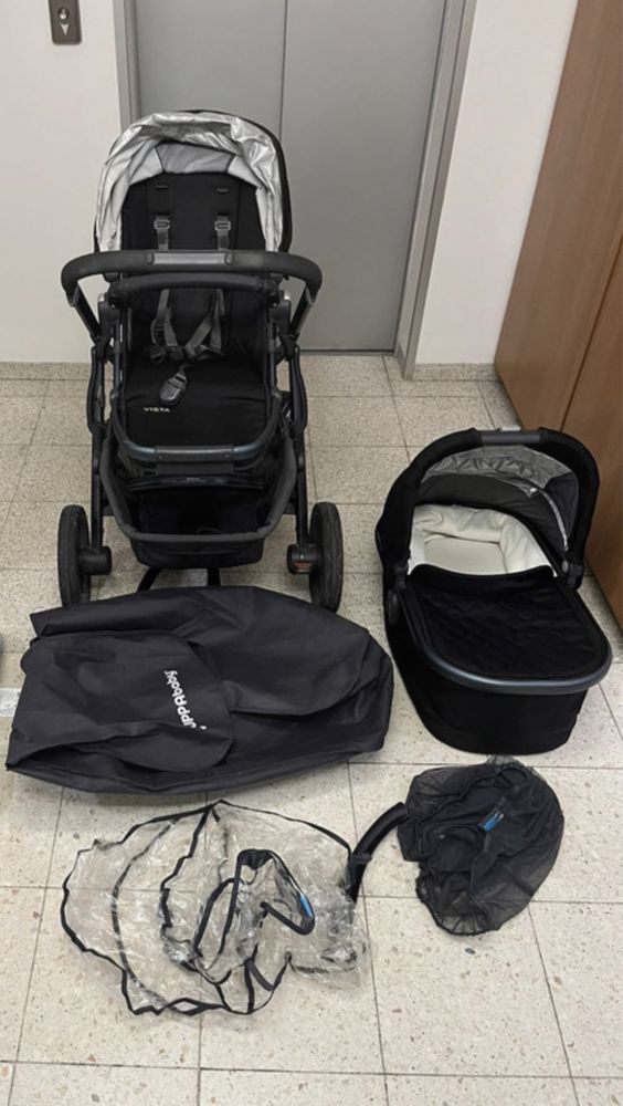 Uppababy Vista wózek spacerówka i gondola