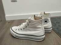 All star branca nova plataforma