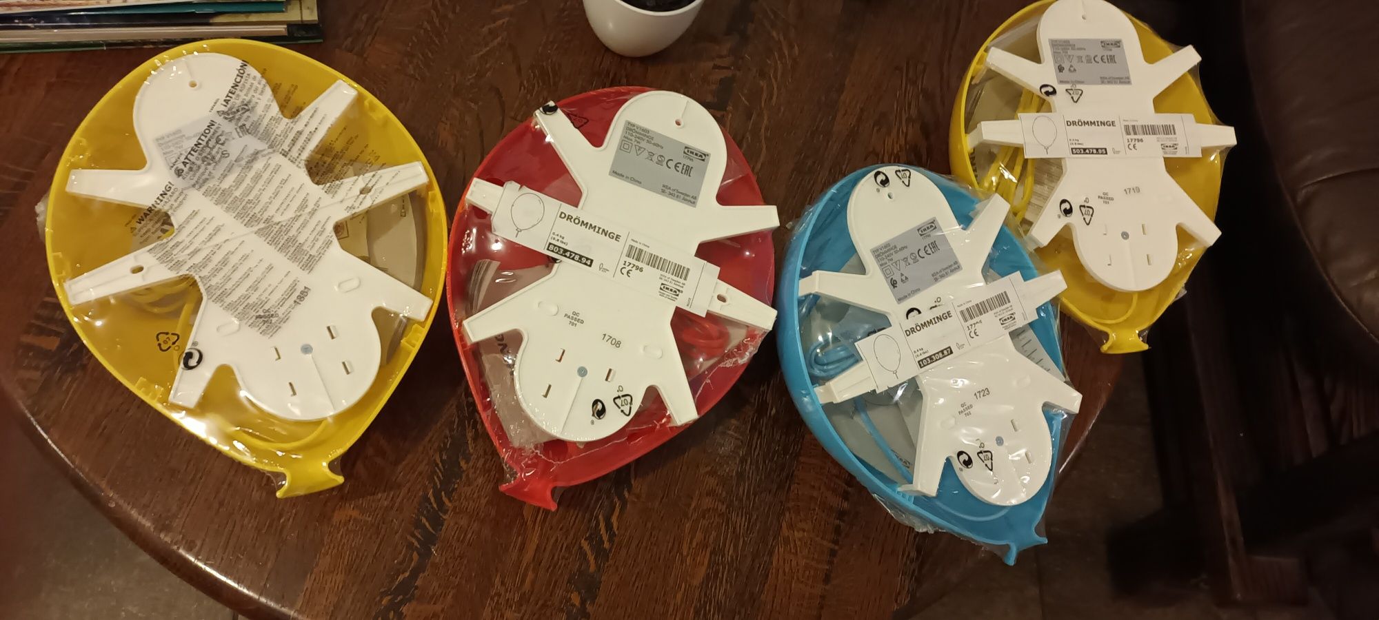 Balon lampka Ikea nowy folia 1szt kolor do wyboru