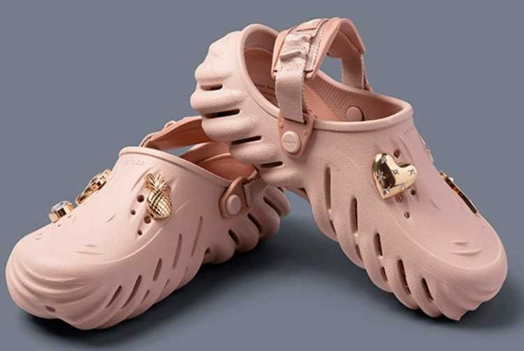 Оригинал Crocs Echo Clog Bone кроксы 36-43р. женские