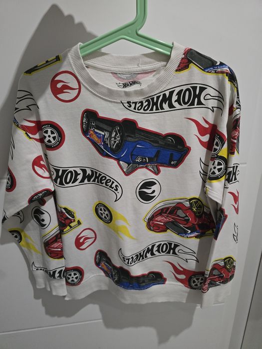 Piękna bluza ze Smyka Cool Club HOT WHEELS 122 cm.