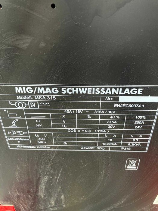 Spawarka Holzmann MSA 315