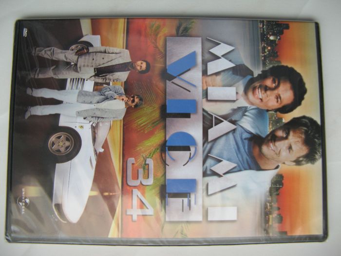 Miami Vice, komplet 57 płyt DVD, polski lektor/Nowe!
