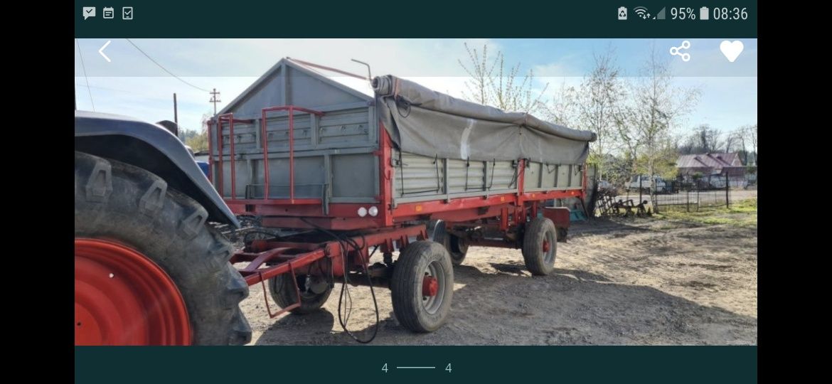 Autosan Przyczepa 12 ton wywrotka OC i PT wazne