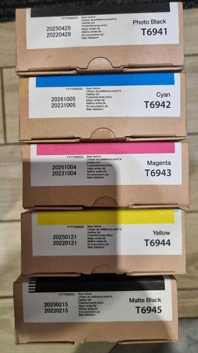Картриджі для Epson SureColor SC-T3000, 5000, 7000 та S020126 S020118