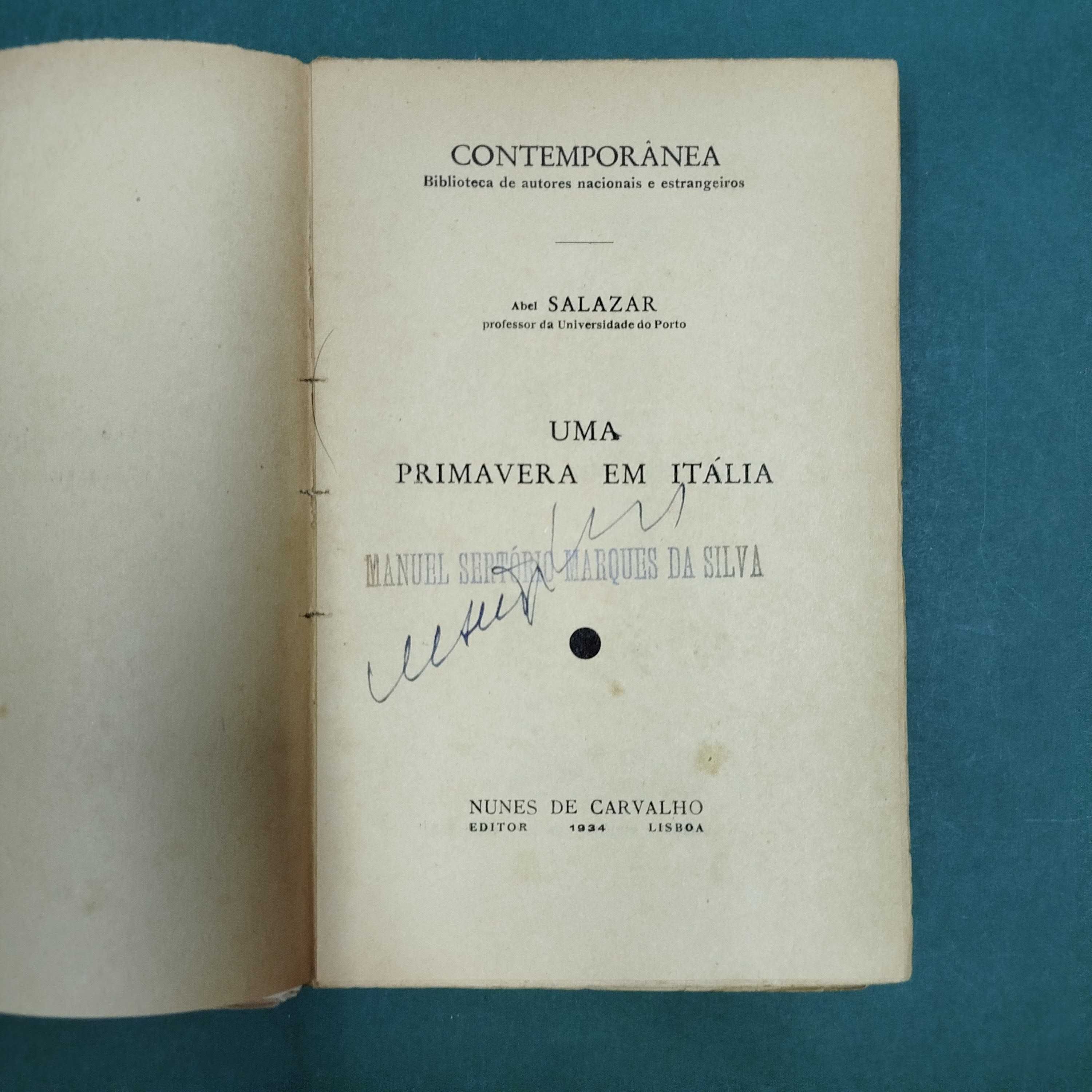 Uma Primavera em Itália de Abel Salazar