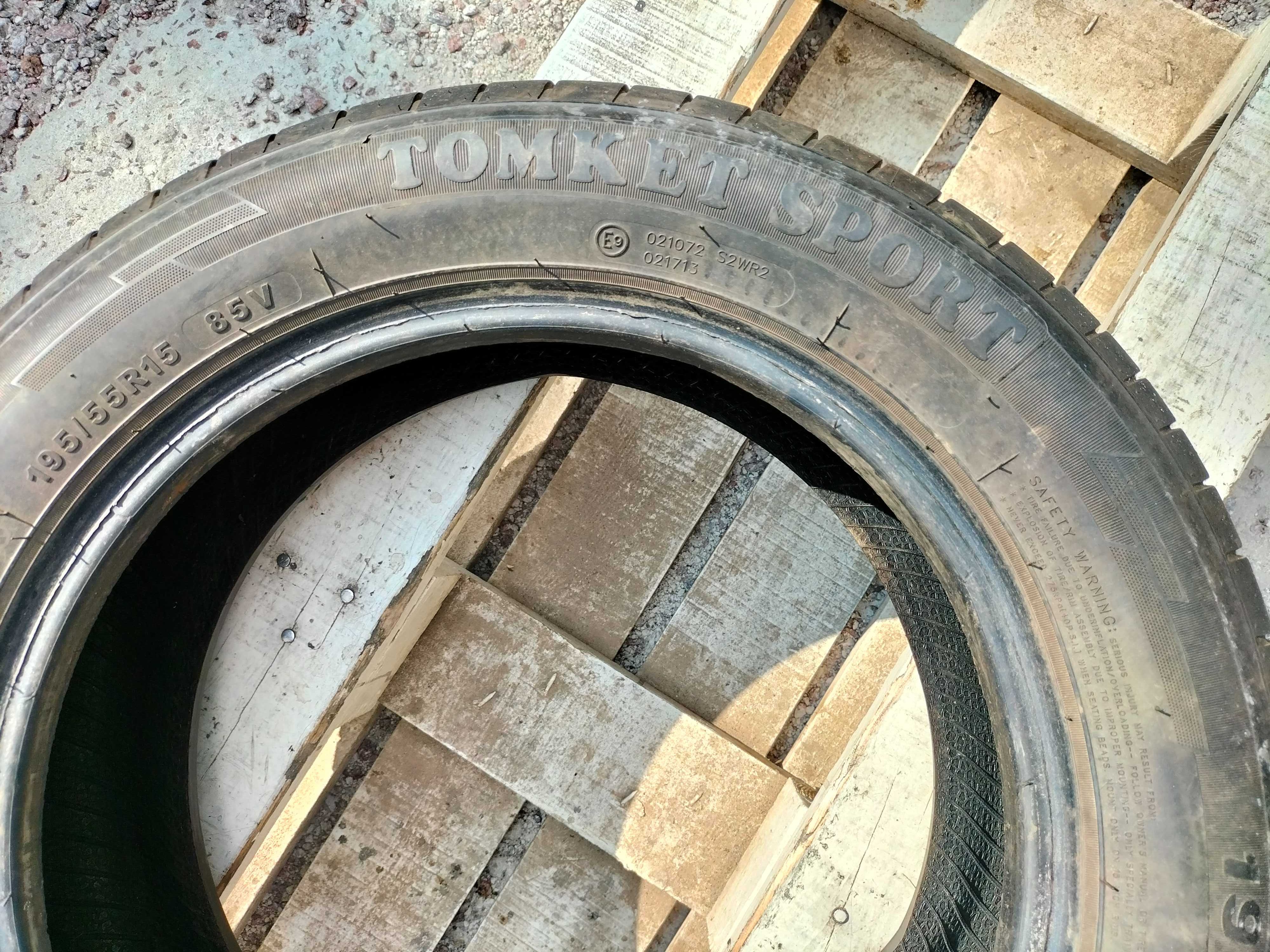 Літо 195/55 R15 tomket sport, ціна за пару 2000 грн