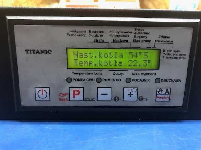 Sterownik do kotła na ekogroszek