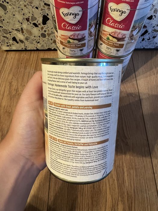 Feringa 5x400g kurczak i pstrąg