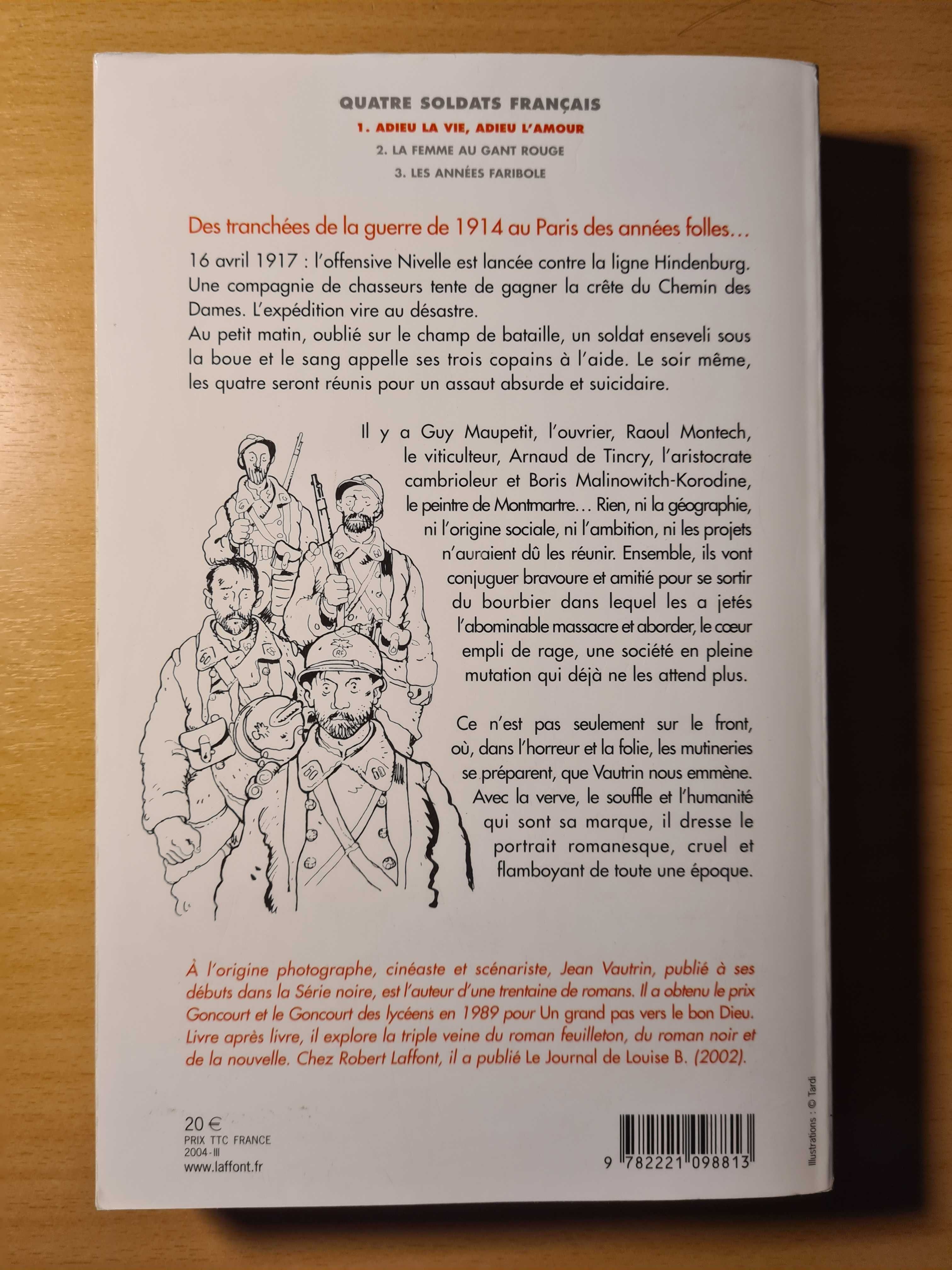 Livro "Adieu la Vie Adieu l'Amour" de Jean Vautrin