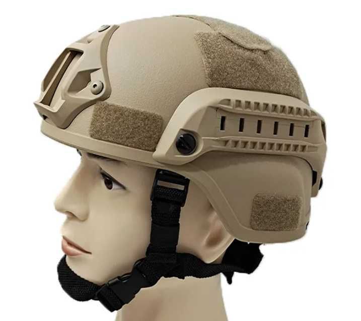 Страйкбольный тактический шлем MICH2000 для страйкбола. Новый!