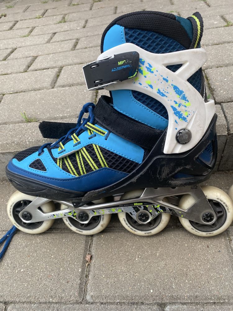 Rolki Fitness dla dzieci FIT5 JR niebieskie
