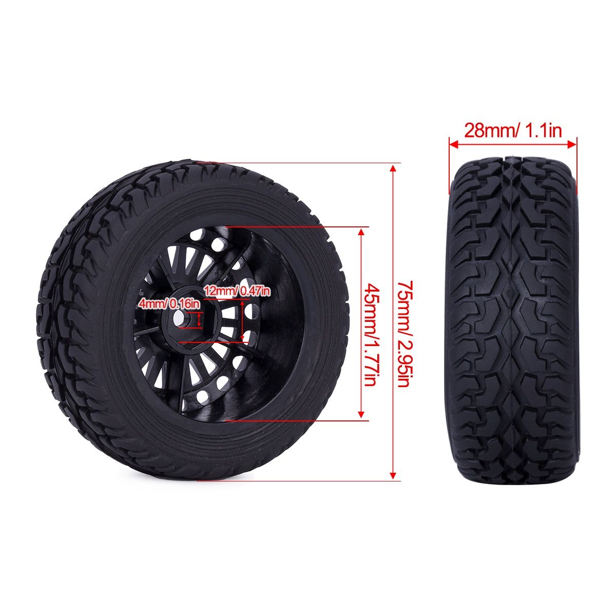 WLtoys ZD Racing Arrma Senton Traxxas та інших