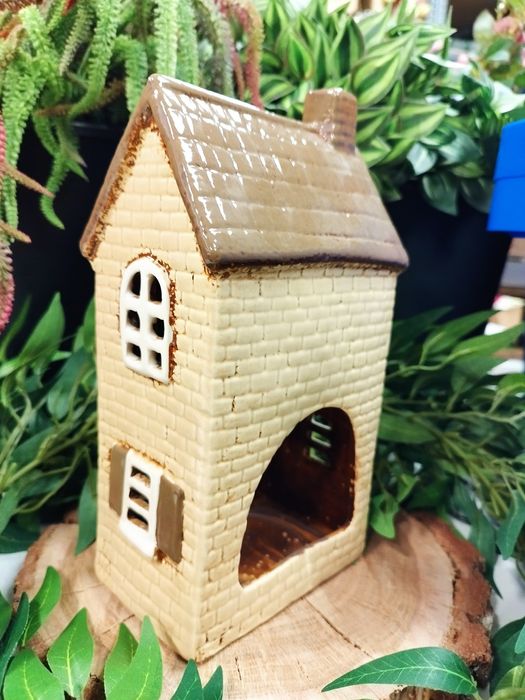 Domek na tealighty wysokość 23,5 cm