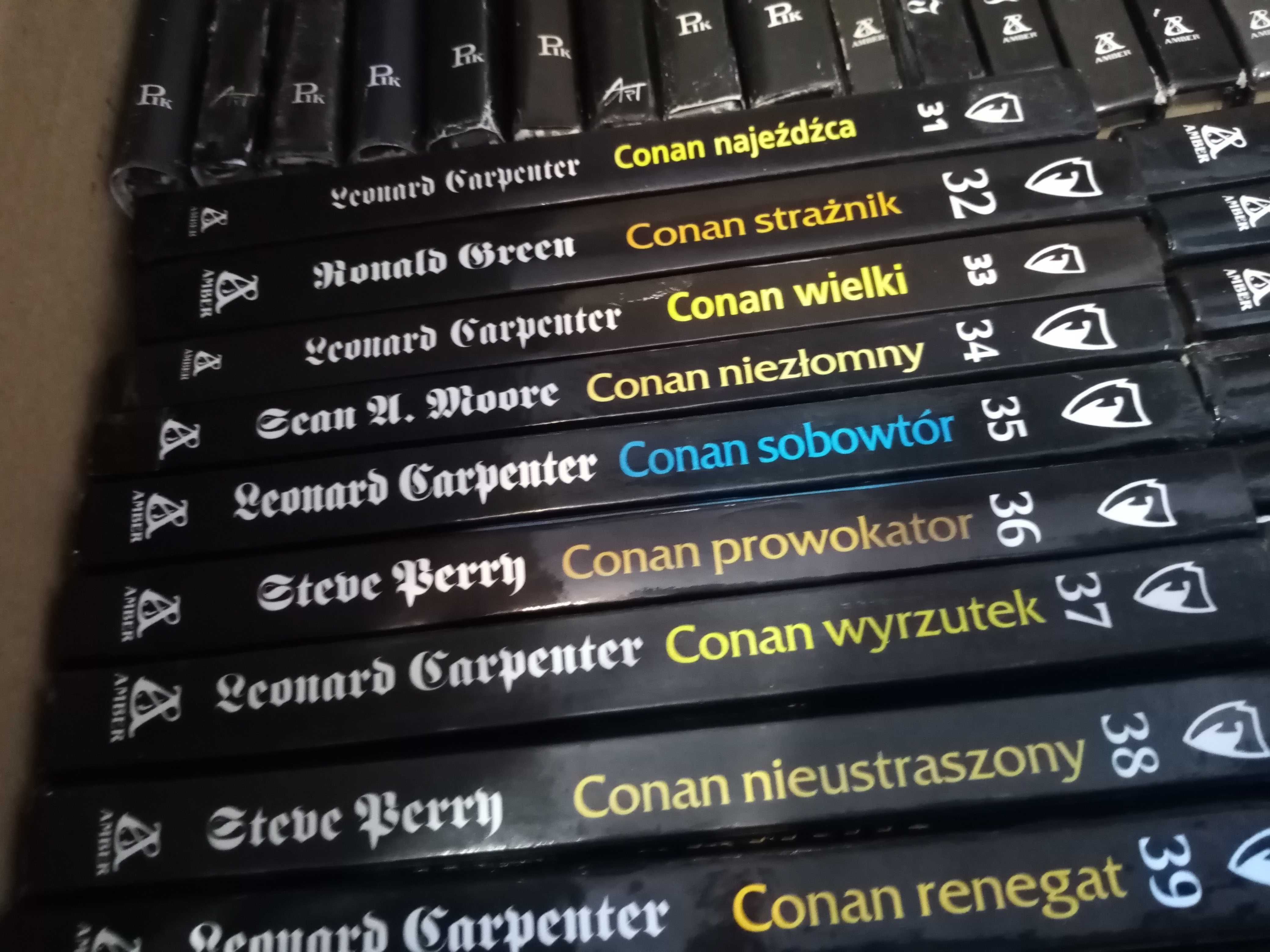 Conan komplet seria 72 tomy Howard de Camp Jordan itp AMBER Carter
